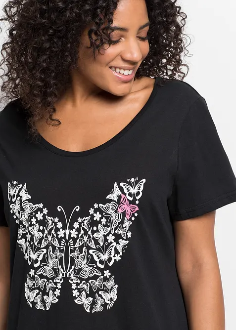 Chemise de nuit courte, bonprix