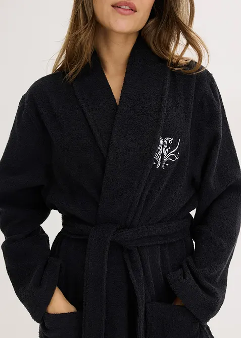 Peignoir en &eacute;ponge, bonprix