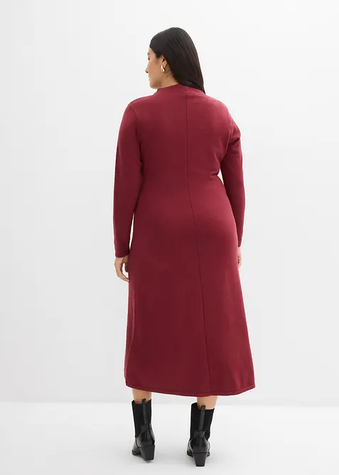 Robe longue en maille fine avec cachemire, bonprix