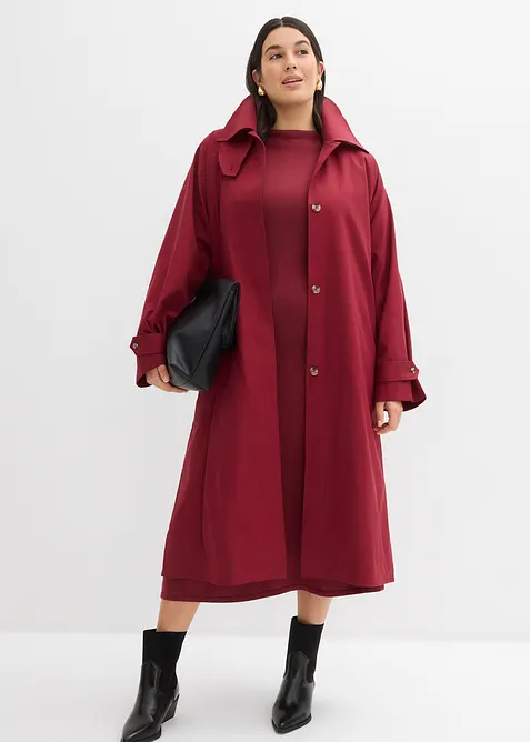 Robe longue en maille fine avec cachemire, bonprix