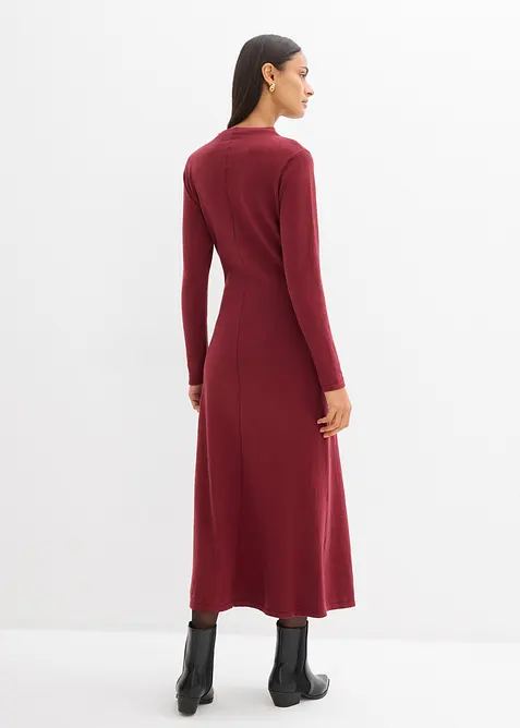 Robe longue en maille fine avec cachemire, bonprix