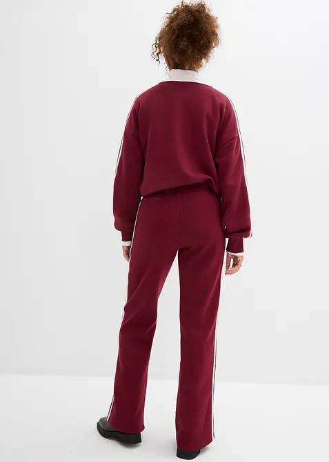 Pantalon de jogging doux en coton m&eacute;lang&eacute;, bonprix