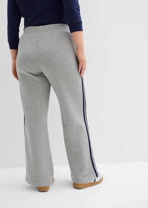 Pantalon de jogging doux en coton m&eacute;lang&eacute;, bonprix