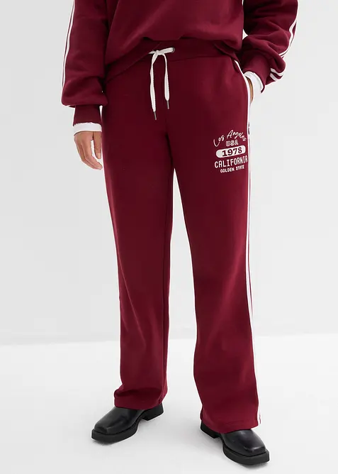 Pantalon de jogging doux en coton m&eacute;lang&eacute;, bonprix