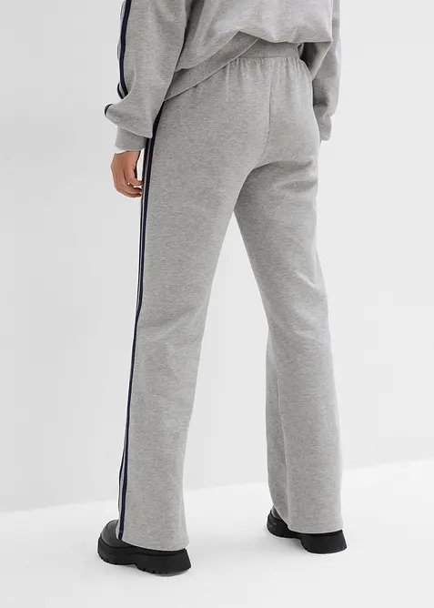 Pantalon de jogging doux en coton m&eacute;lang&eacute;, bonprix