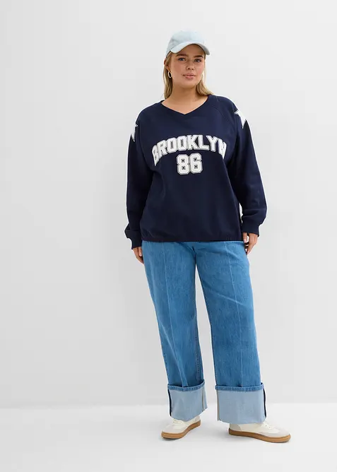 Sweat-shirt oversize et doux, bonprix