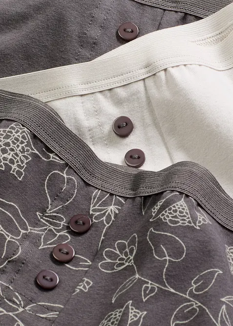 Lot de 4 boxers longs pour femme, bonprix