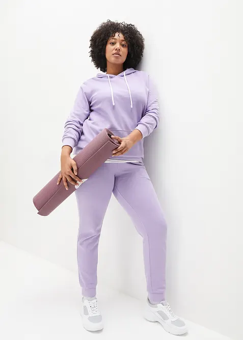 Surv&ecirc;tement (ens. 2 pces) en coton m&eacute;lang&eacute;, bonprix