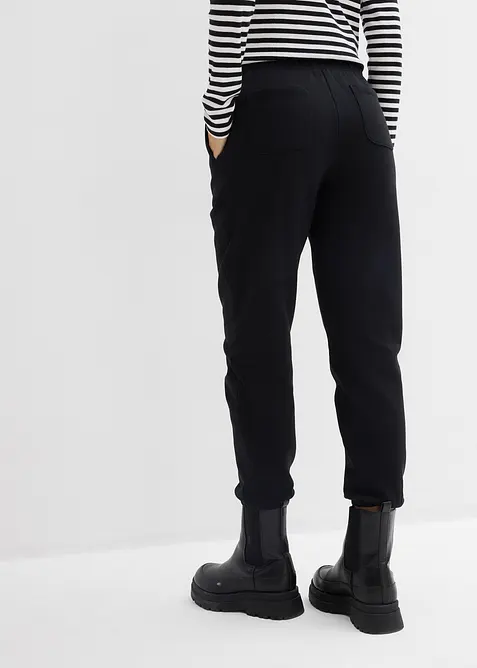 Lot de 2 pantalons sweat 100% coton, bonprix