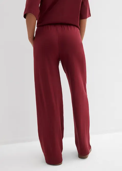 Pantalon en jersey interlock, bonprix