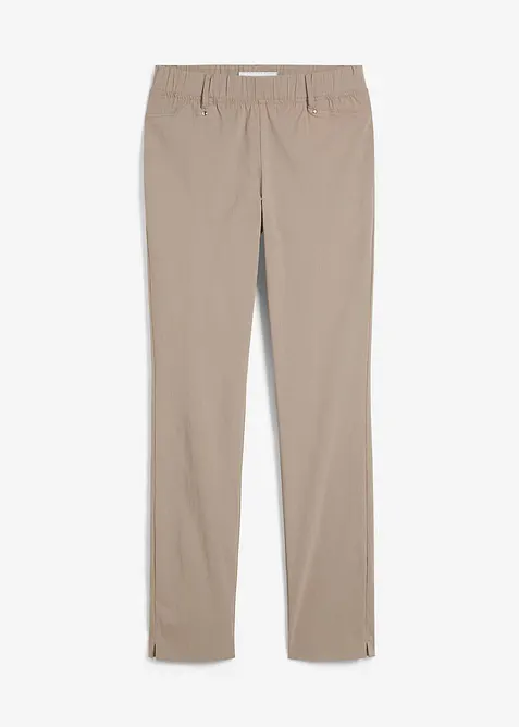 Pantalon extensible &agrave; taille enti&egrave;rement &eacute;lastiqu&eacute;e, bonprix