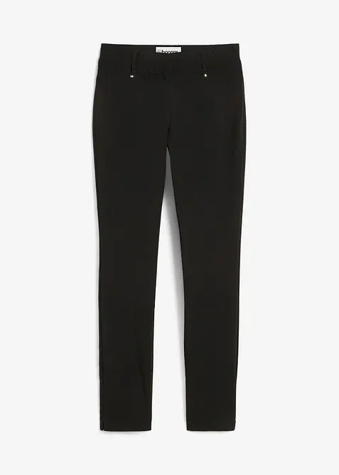 Pantalon extensible &agrave; taille enti&egrave;rement &eacute;lastiqu&eacute;e, bonprix