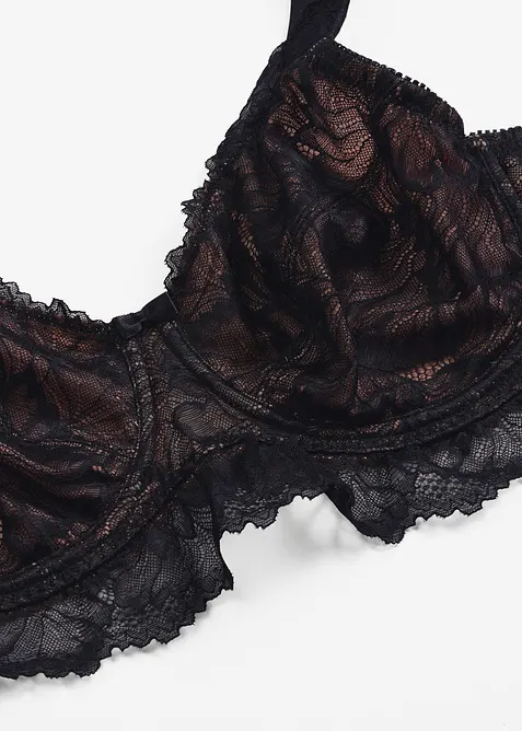 Soutien-gorge minimiseur &agrave; bretelles rembourr&eacute;es, bonprix