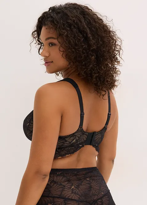 Soutien-gorge minimiseur &agrave; bretelles rembourr&eacute;es, bonprix
