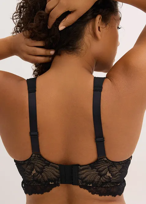 Soutien-gorge minimiseur &agrave; bretelles rembourr&eacute;es, bonprix
