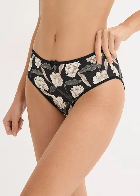 Lot de 4 slips Maxi confortables, bonprix