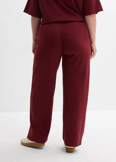 Pantalon en jersey interlock, bonprix
