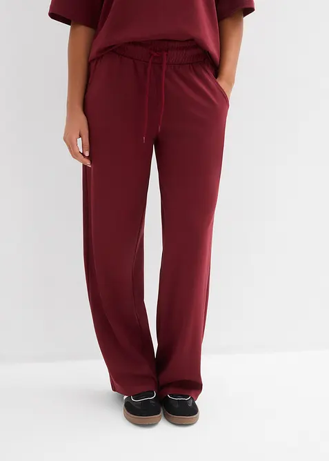 Pantalon en jersey interlock, bonprix
