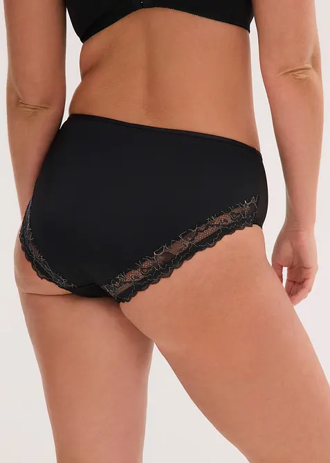 Slip maxi avec dentelle, bonprix