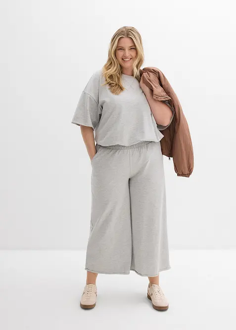 Pantalon 7/8 en sweat, bonprix