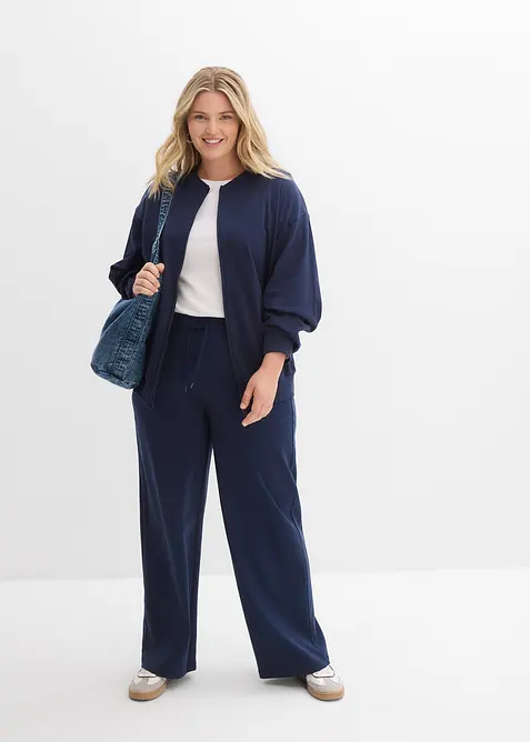 Gilet en molleton 100% coton, bonprix