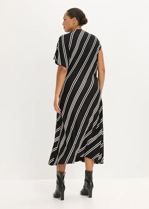 Robe midi en mati&egrave;re douce, bonprix