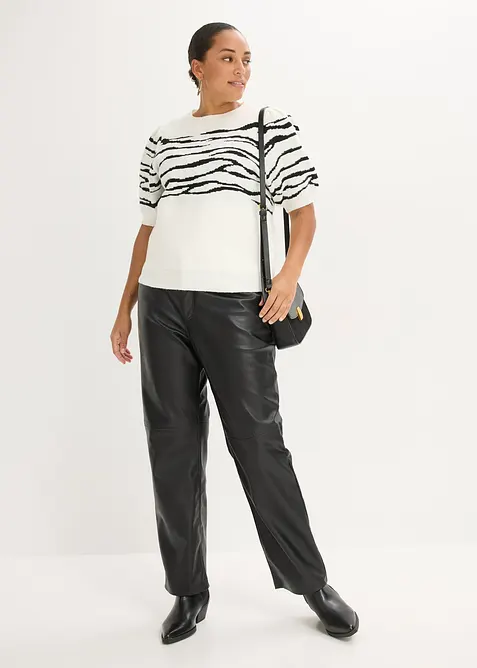 Pull &agrave; manches bouffantes, bonprix