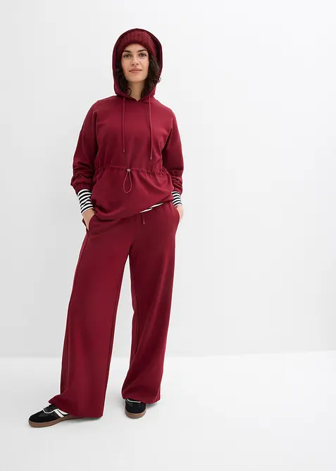 Pantalon palazzo doux en n&eacute;opr&egrave;ne, bonprix