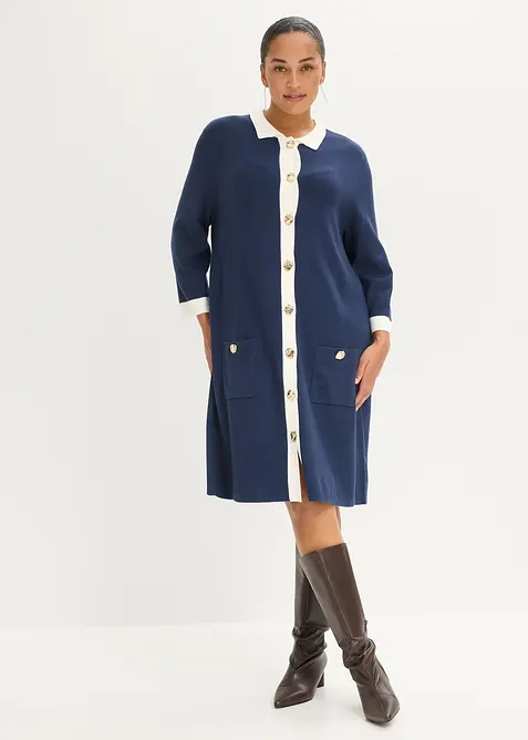 Robe en maille, bonprix