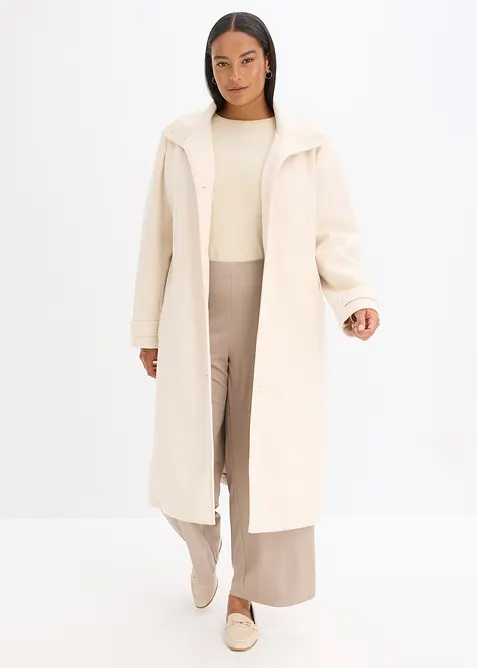 Pantalon en jersey &agrave; patte d&eacute;corative, bonprix