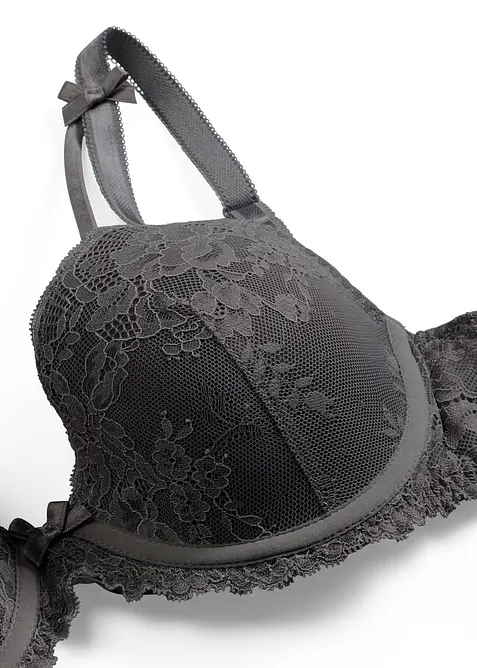 Soutien-gorge &agrave; coques en dentelle, bonprix