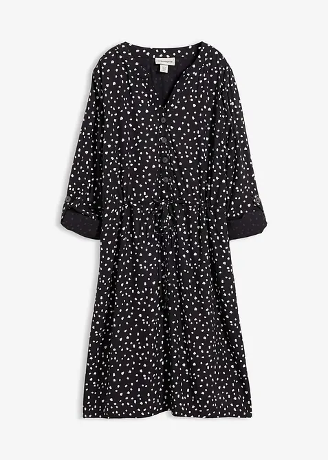 Robe blouse en viscose fluide, bonprix