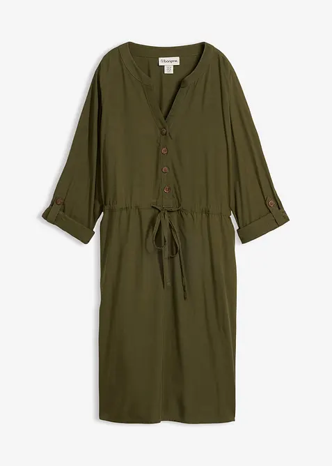 Robe blouse en viscose fluide, bonprix