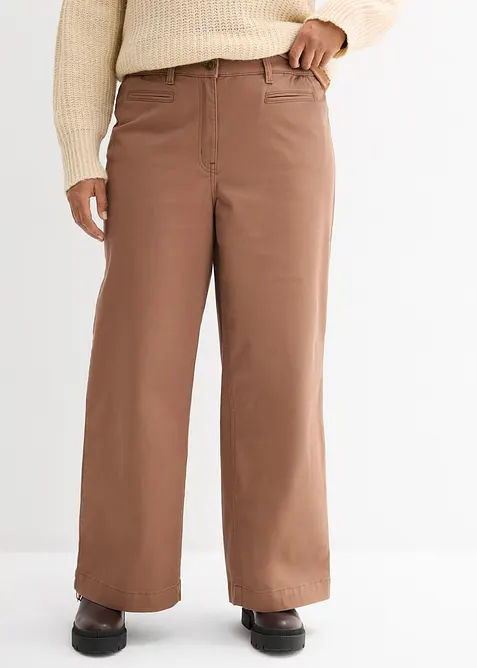 Pantalon en twill, bonprix