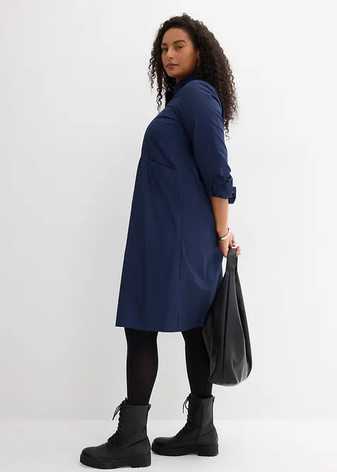 Robe-chemise 100% coton, bonprix