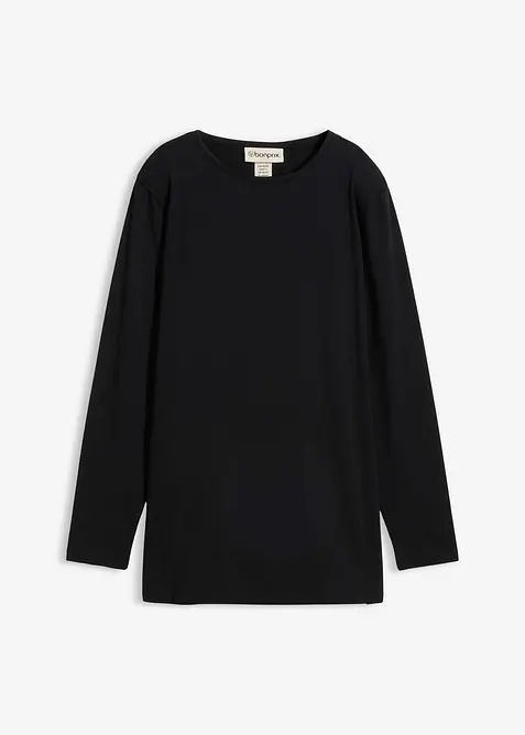 T-shirt long 100% coton, bonprix