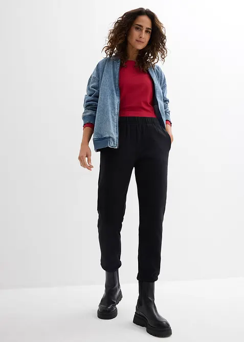 Lot de 2 bodys manches longues, bonprix