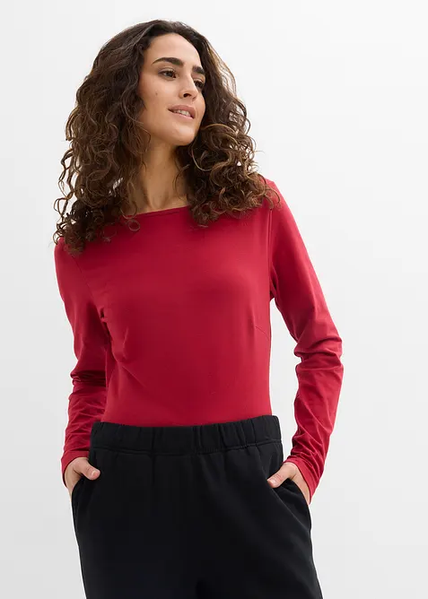 Lot de 2 bodys manches longues, bonprix