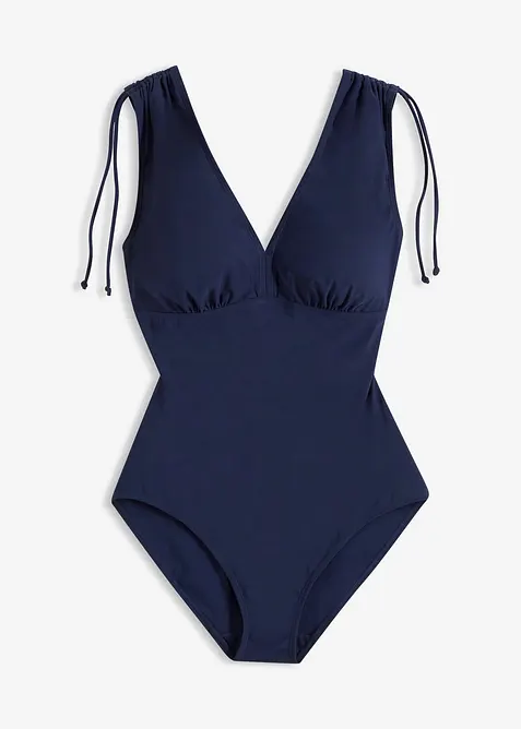 Maillot sculptant &agrave; larges bretelles, maintien l&eacute;ger, bonprix