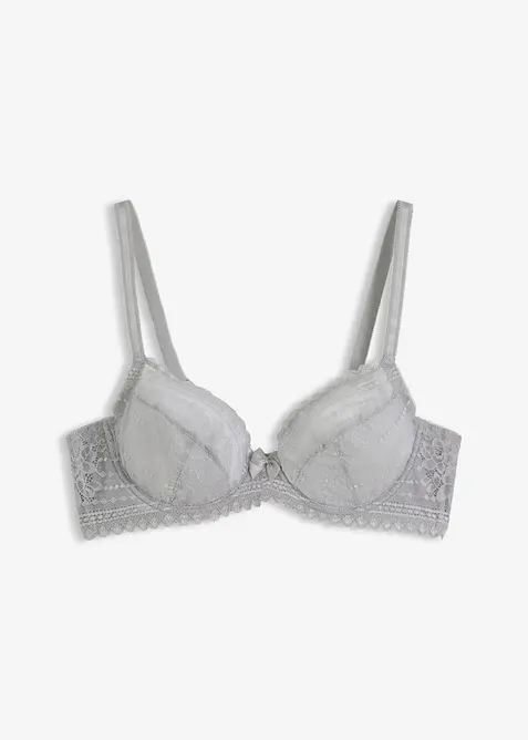 Soutien-gorge &agrave; armatures en dentelle, bonprix