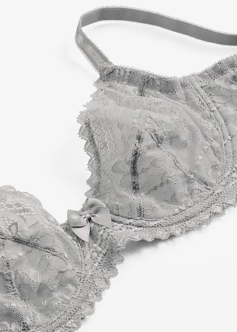 Soutien-gorge &agrave; armatures en dentelle, bonprix