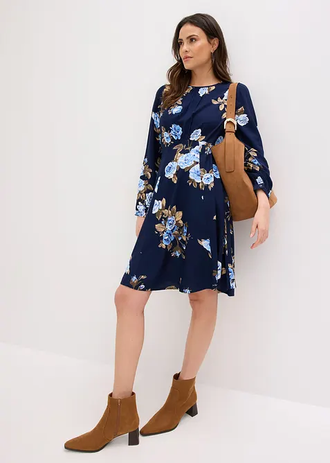 Robe &eacute;l&eacute;gante en viscose, bonprix