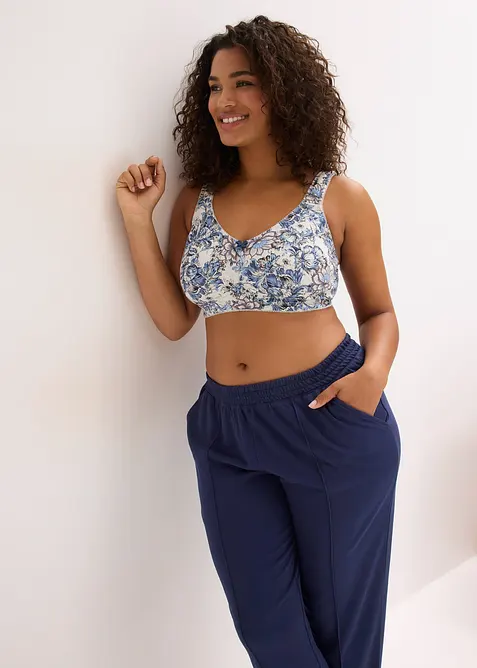 Lot de 3 soutiens-gorge coton sans armatures, bonprix