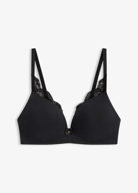 Soutien-gorge coton &agrave; coques, sans armatures, bonprix