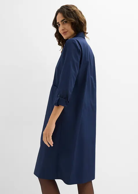 Robe-chemise 100% coton, bonprix