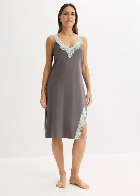 Nuisette avec viscose et dentelle, bonprix