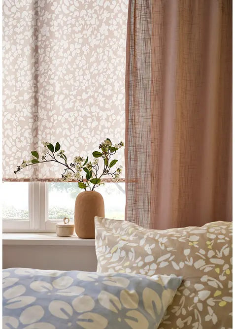 Lot de 2 rideaux textur&eacute;s, bonprix