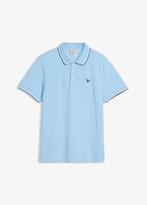 Polo en maille piqu&eacute;e 100% coton, bonprix