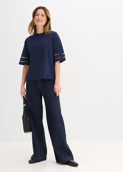 T-shirt 100% coton &eacute;pais, bonprix