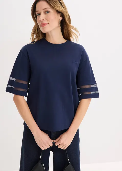 T-shirt 100% coton &eacute;pais, bonprix